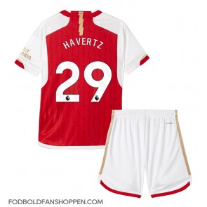 Arsenal Kai Havertz #29 Hjemmebanetrøje Børn 2023-24 Kortærmet (+ Korte bukser)